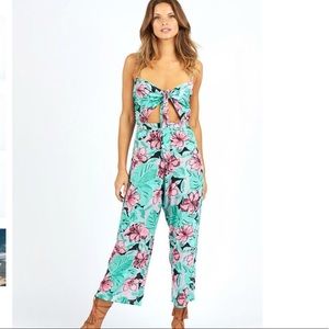 Cleobella Angelina Jungle Print Jumpsuit sz Sm